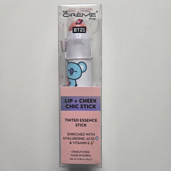 The Creme shop- BT21 Lip + Cheek Chic Stick in color ROSE & DOZE - Picture 1 of 3
